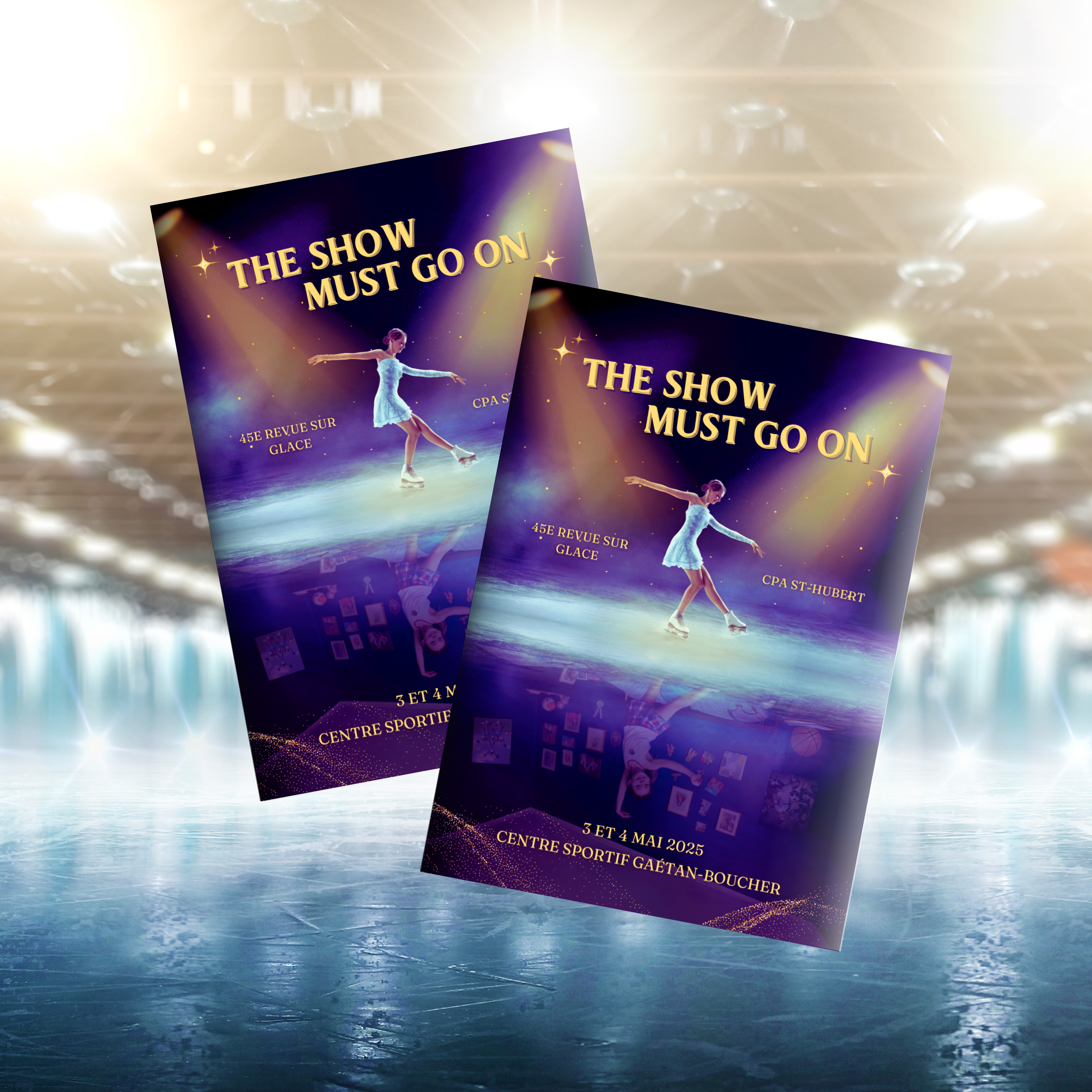 Club de Patinage Artistique de Saint-Hubert Program cover design 2025 (2).png