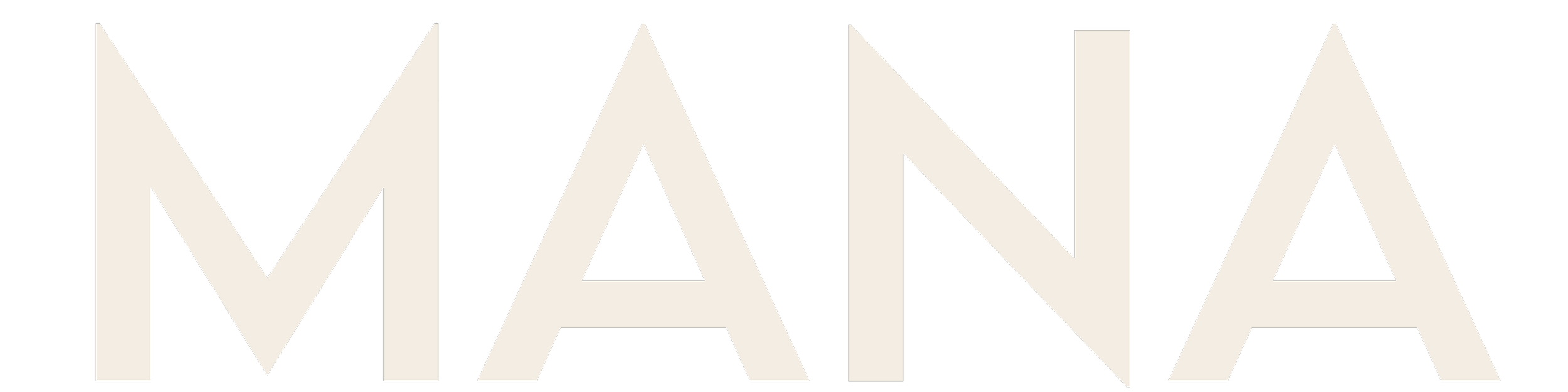 Text reading 'MANIA' in large capital letters on a black background.