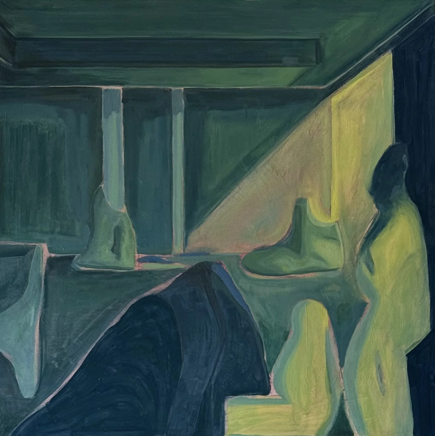 "Todos los lugares vacios" - 
100 x 100 cm - 
Óleo sobre lienzo