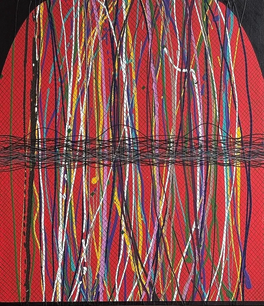 "Atlas" - 83 x 73 cm - Acrílico sobre lienzo