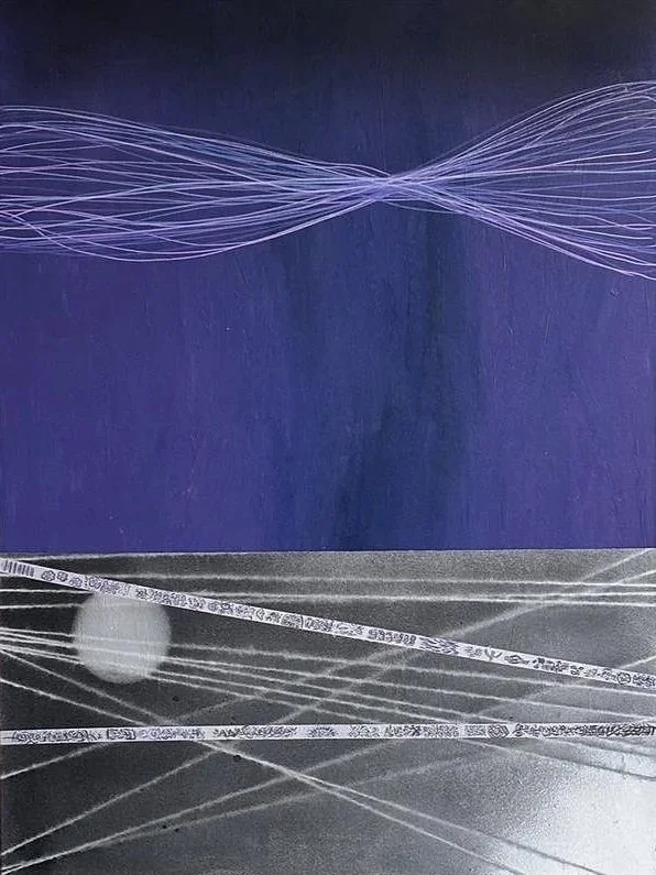 "Solo de vista" - 82 x 62 cm - Acrílico sobre liezo