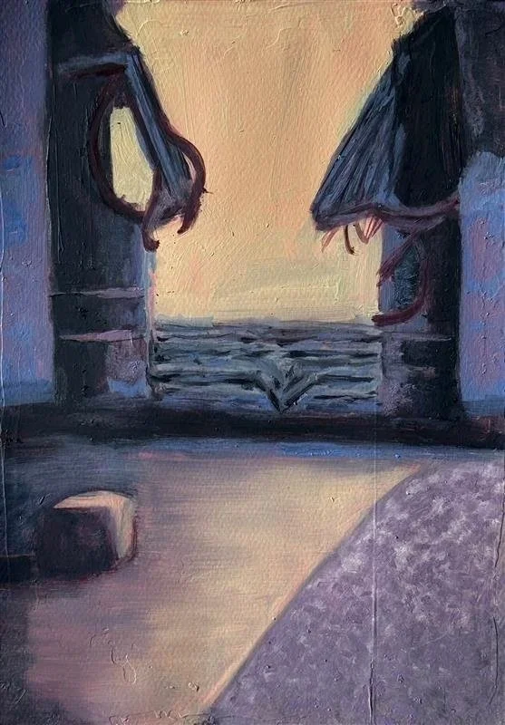 Sin título - 21 x 29.7 cm - Óleo sobre papel