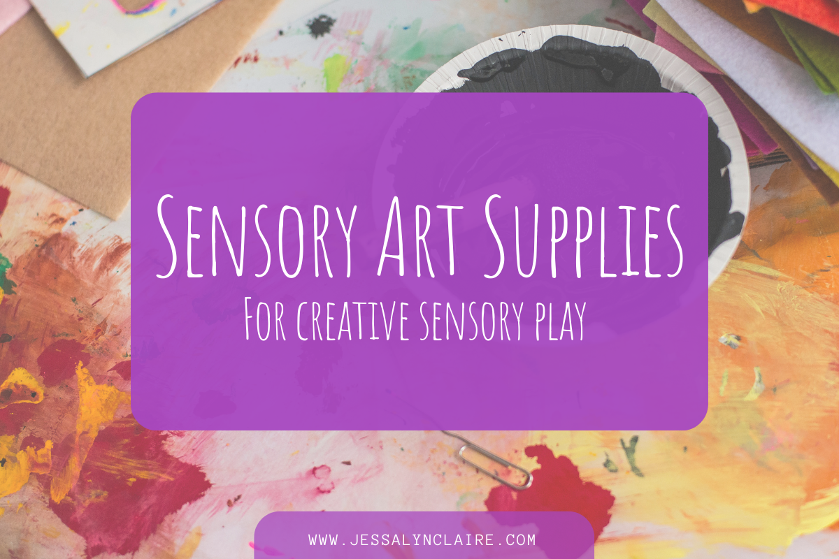Sensory Art Supplies for Kids