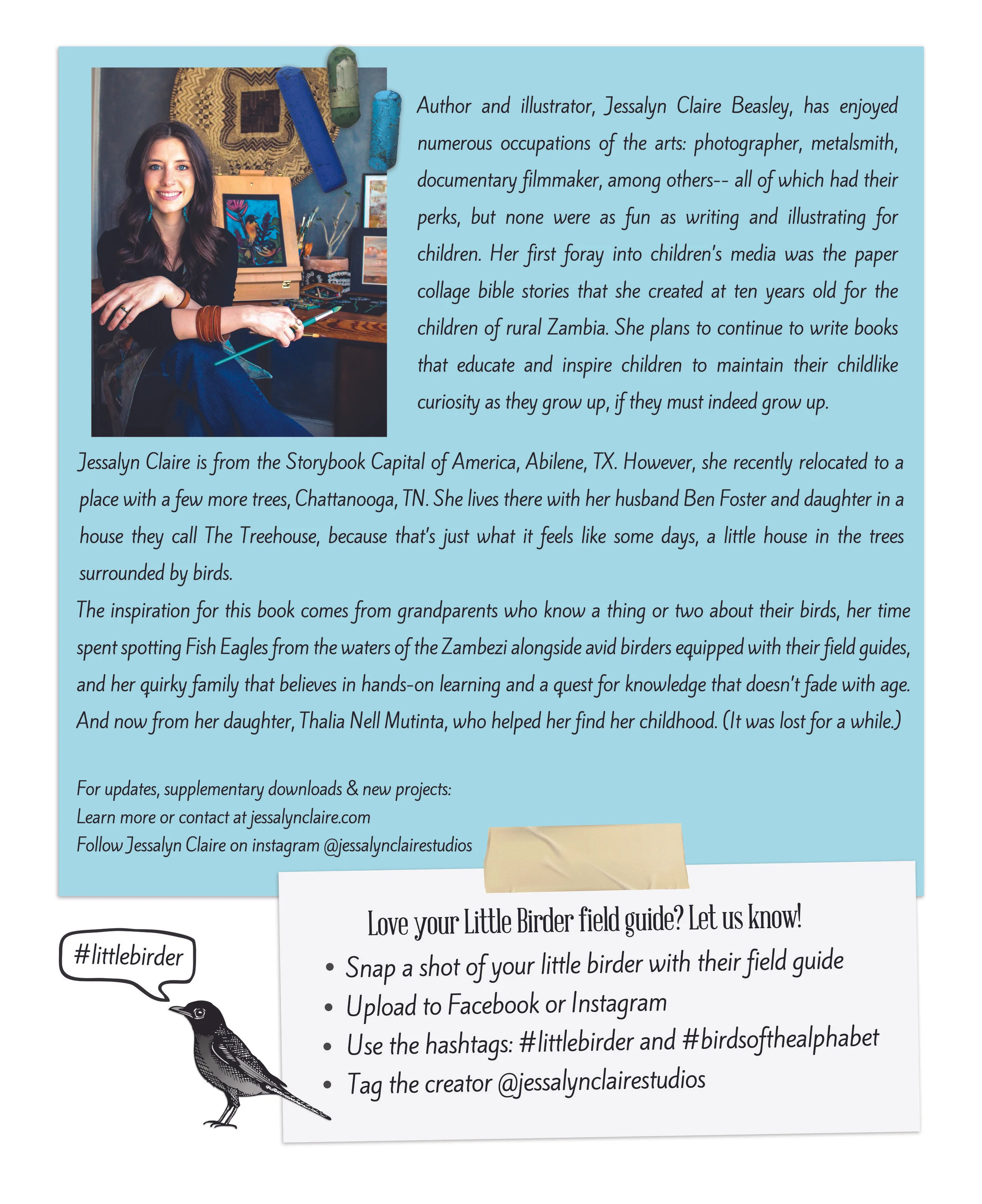 Little Birder Author and Illustrator: Jessalyn Claire Beasley