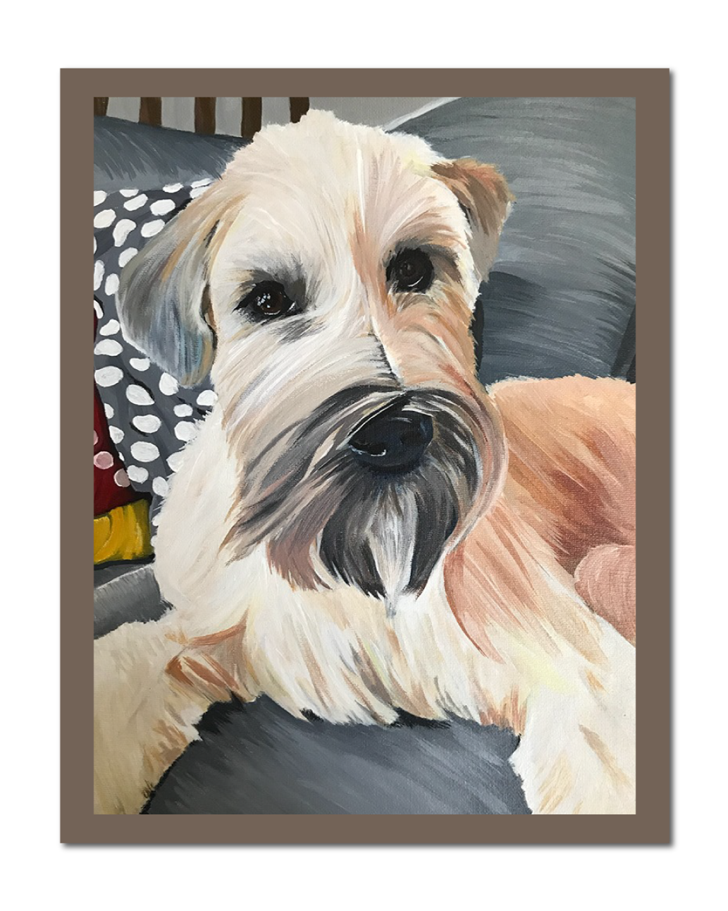 "Maggie" Acrylic on Canvas 12x16"