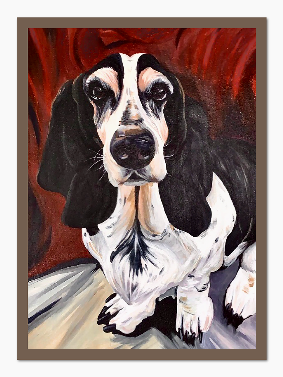 "Mr. Boots" Acrylic on Canvas 18x24"