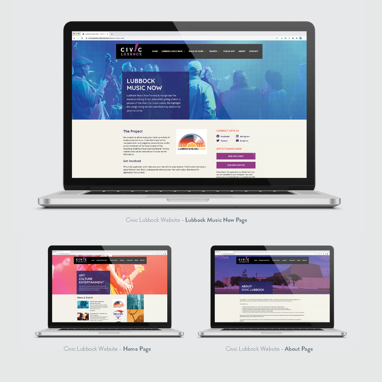 Branding for Civic Lubbock, Inc.