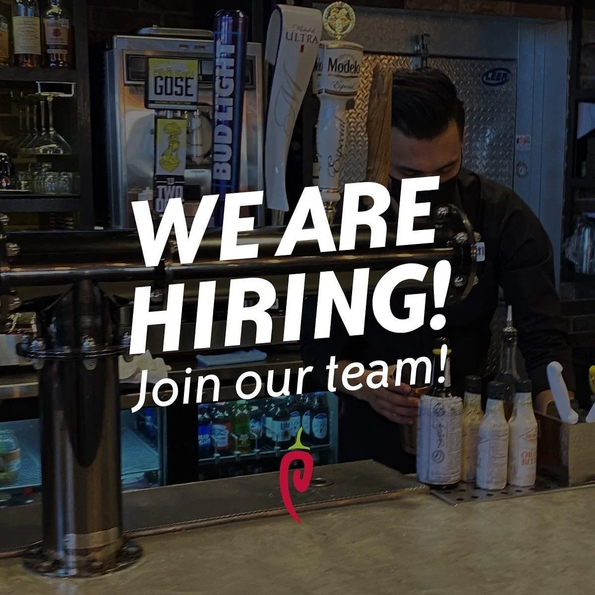 Picoso's Hiring Social Media Graphic