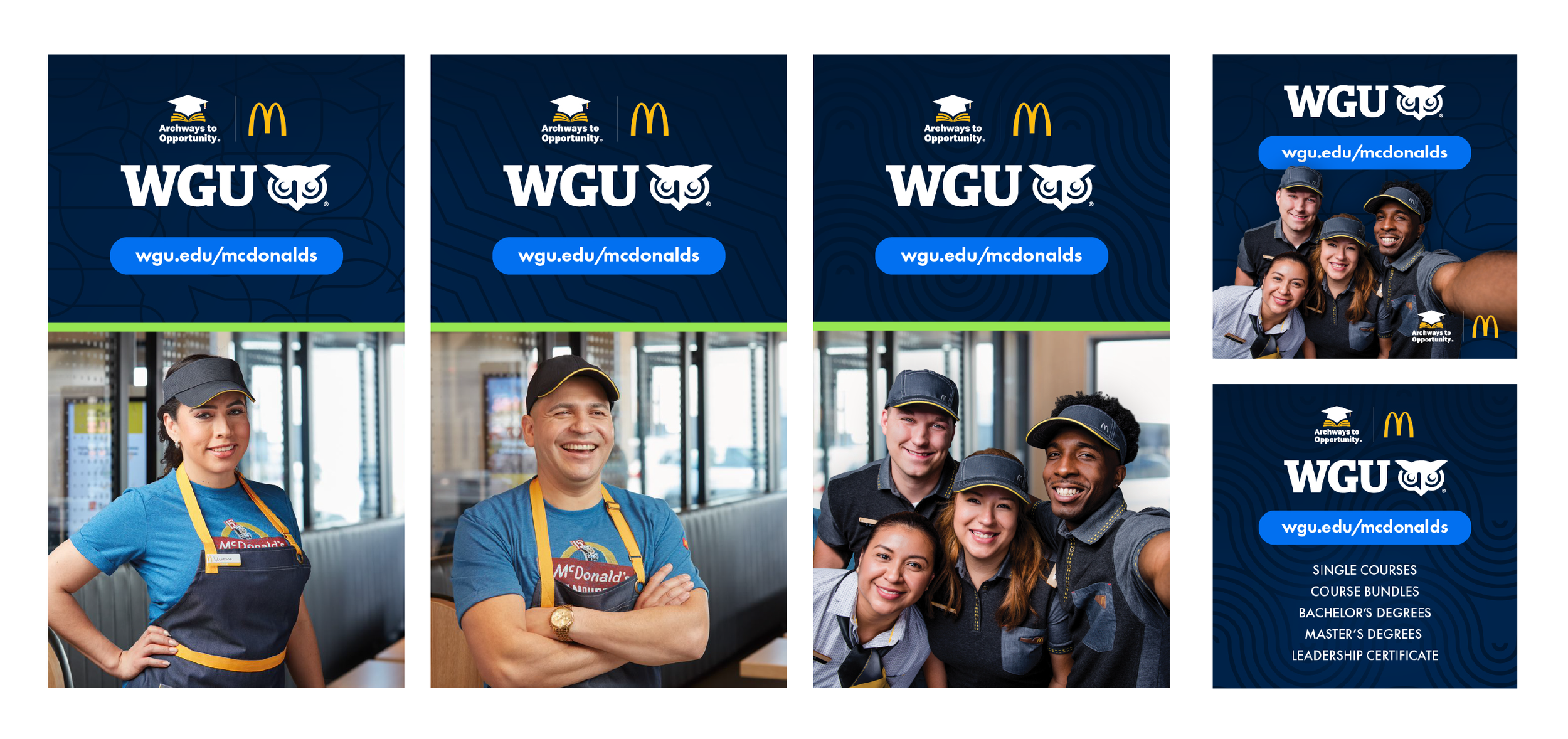 WGU x McDonald's SMS Campaign