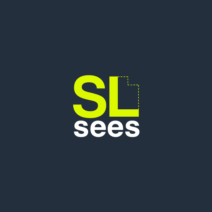 Logo for Social Media Influencer, Bryant Heath's @slsees Social Account, "The Man Who Ran All Streets of Salt Lake City During Covid"