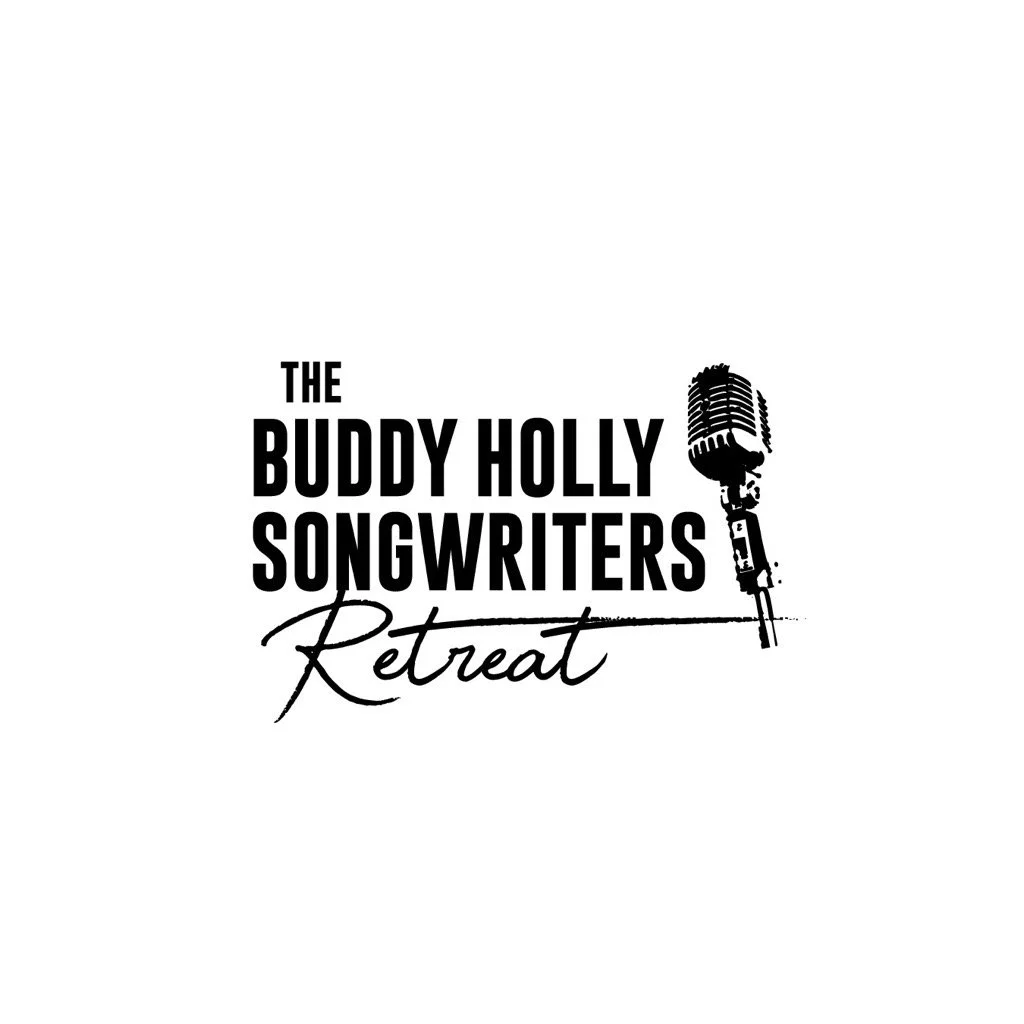Logo Concept for Civic Lubbock's Buddy Holly Songwriters Retreat