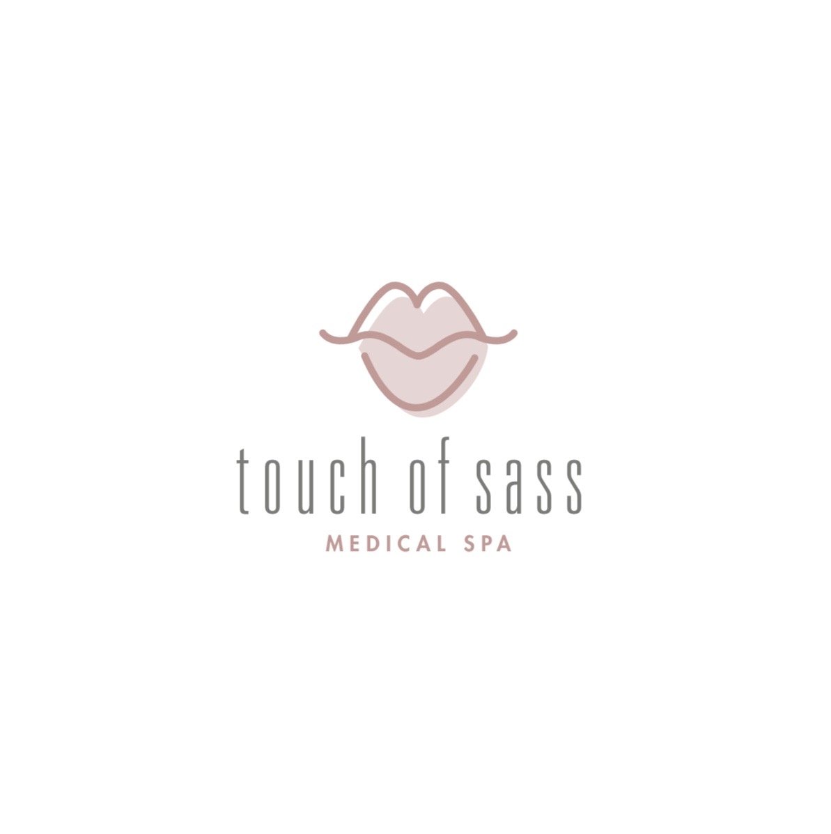 Logo Concept for Touch of Sass Medical Spa in Lubbock, TX