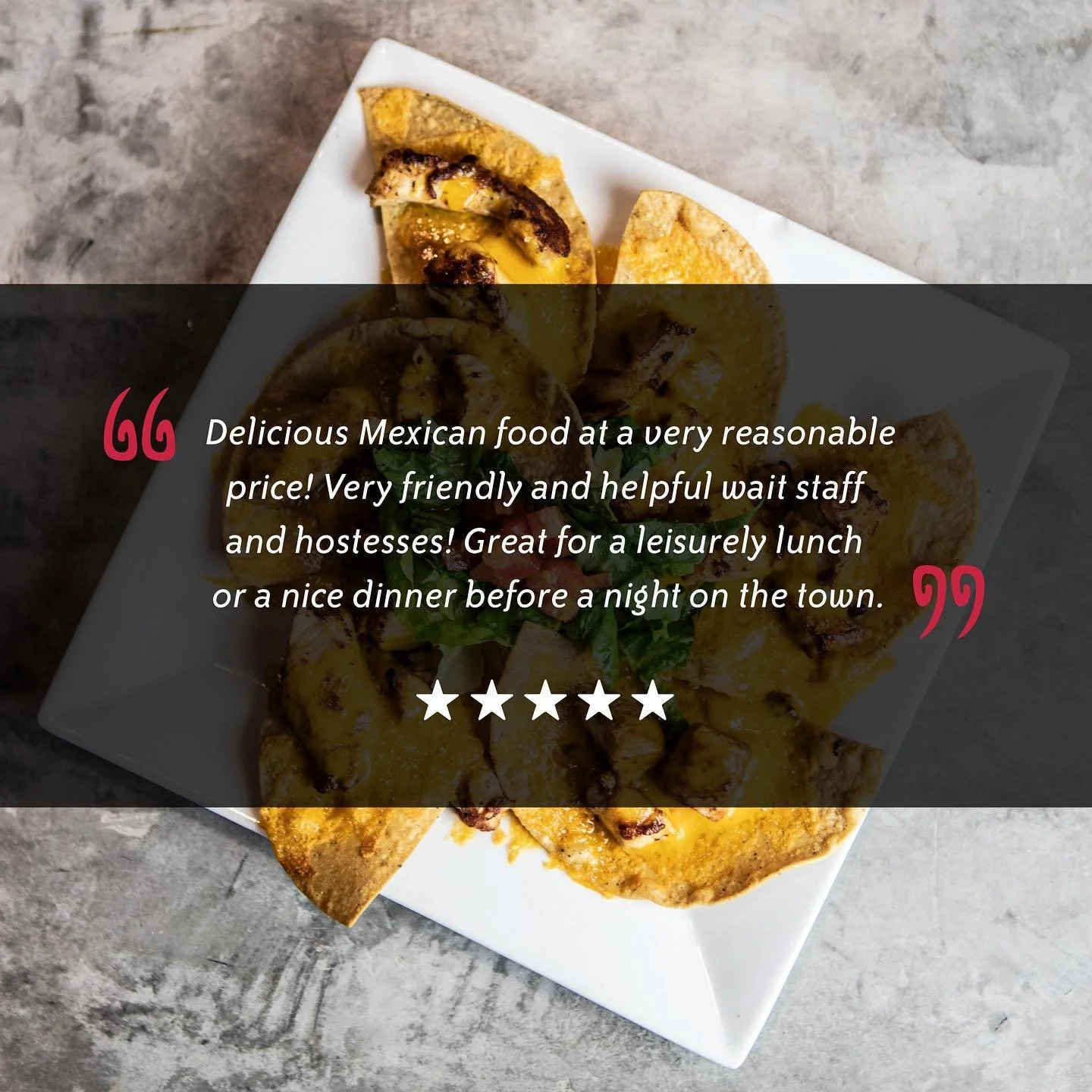 Picoso's Logo Quotations Design Review Social Media Post