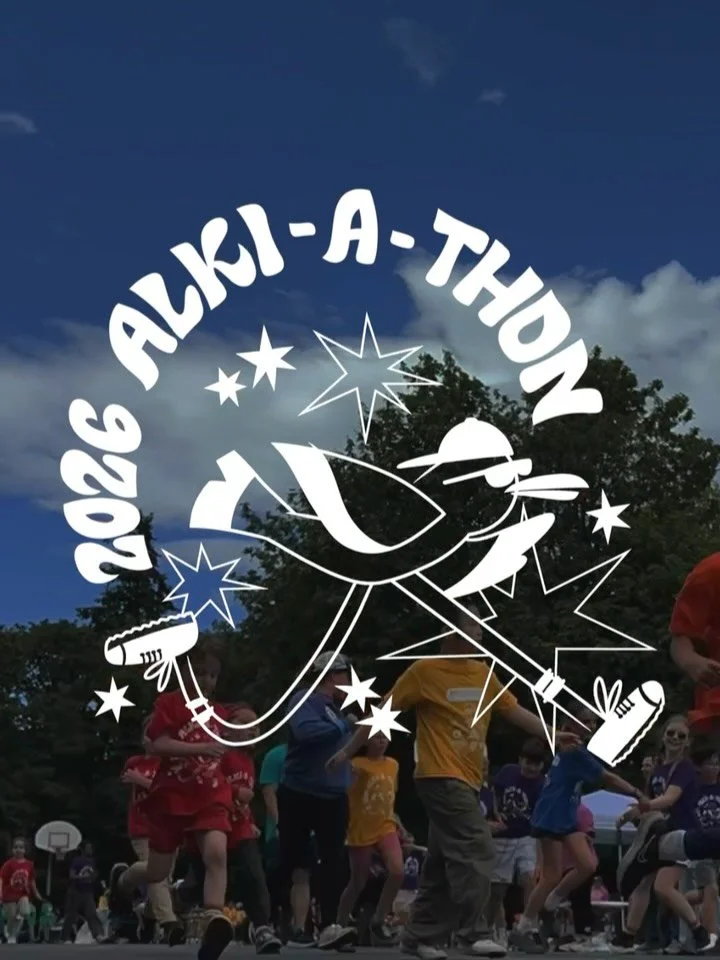 this is my second year designing a logo for my kids elementary school&rsquo;s marathon fundraiser 🥰 our school mascot is a seagull named Seymour and this is him and his skinny legs running to reach our $ goal 🏆 
This will sound cheesy but I feel so