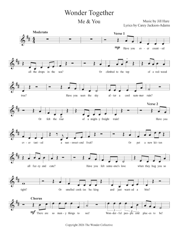 Wonder Together: Vocals Only