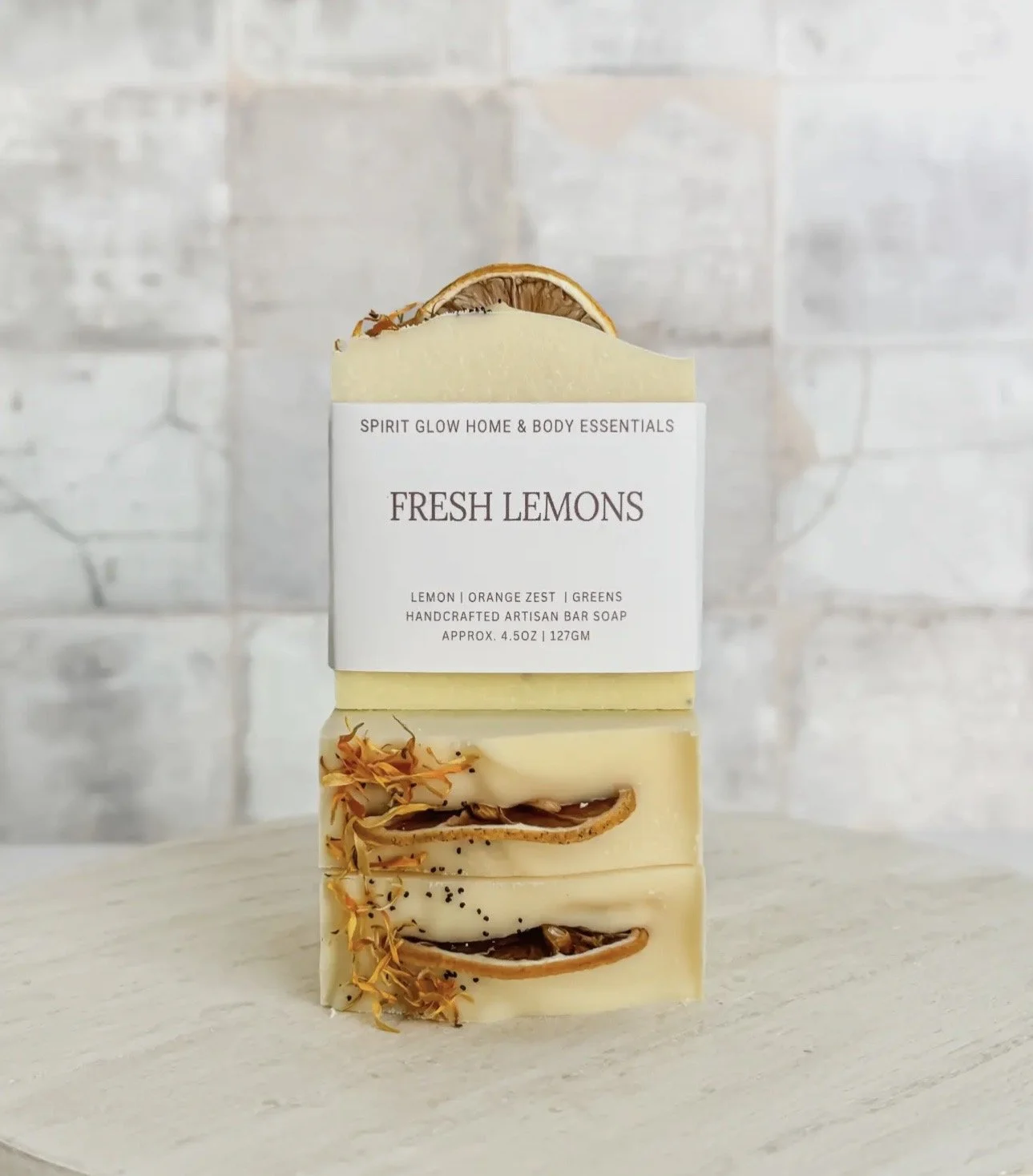 Fresh Lemon Natural Soap