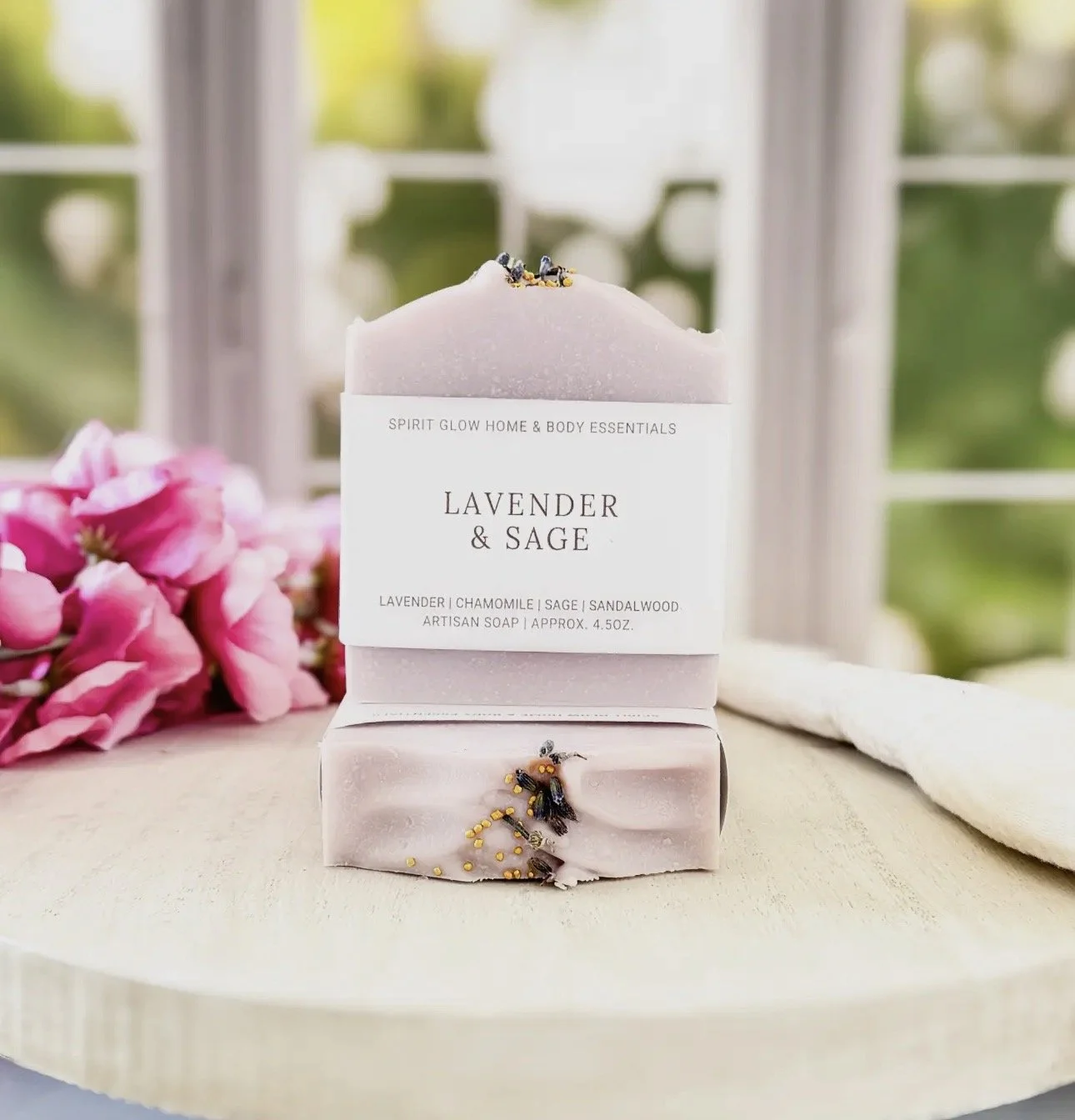 Lavender & Sage Natural Soap