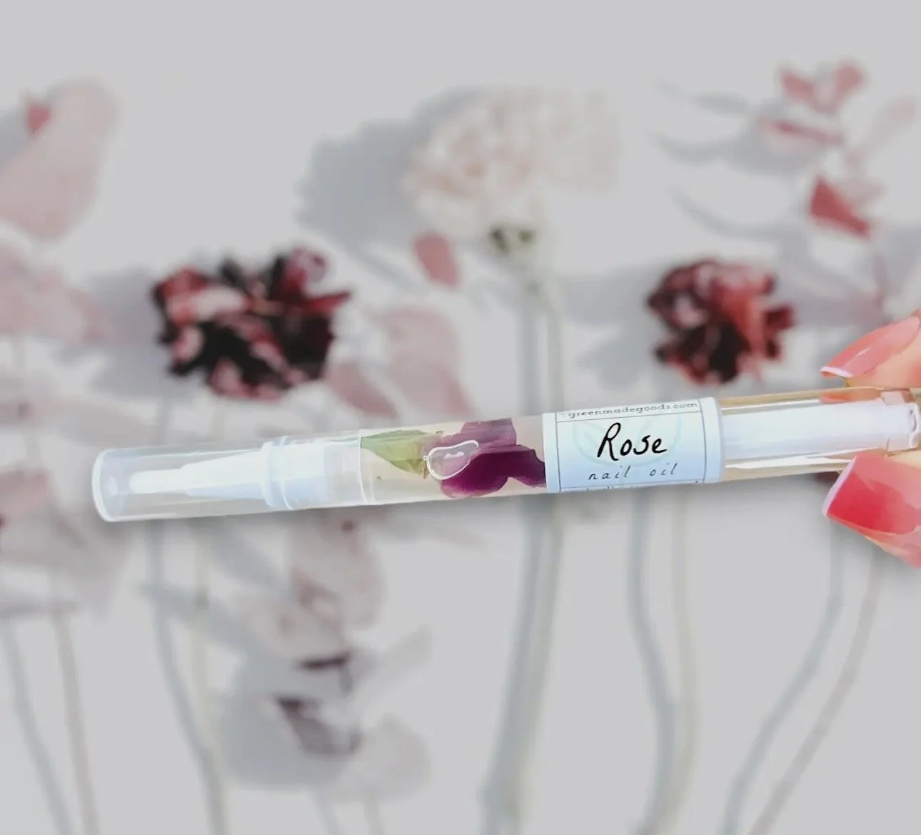 Rose Nail & Cuticle Oil Pen