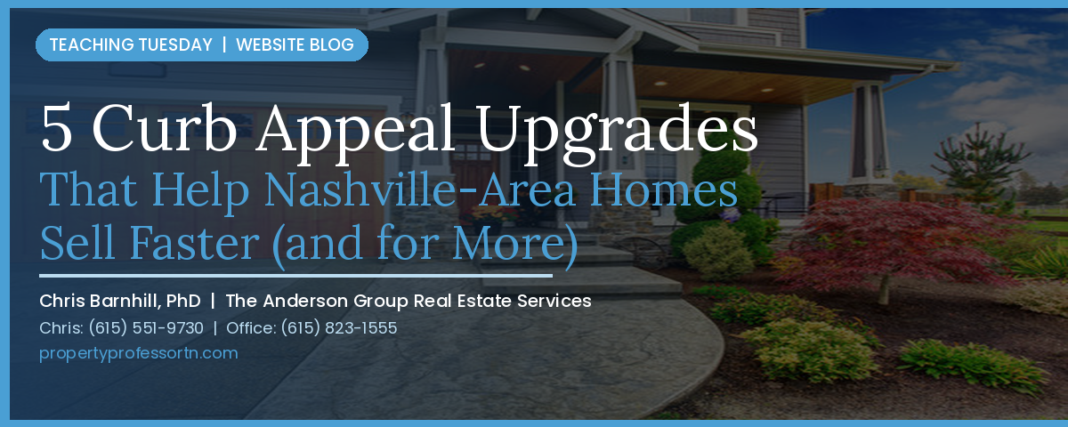 Five Curb Appeal Fixes that Help Homes Sell Faster