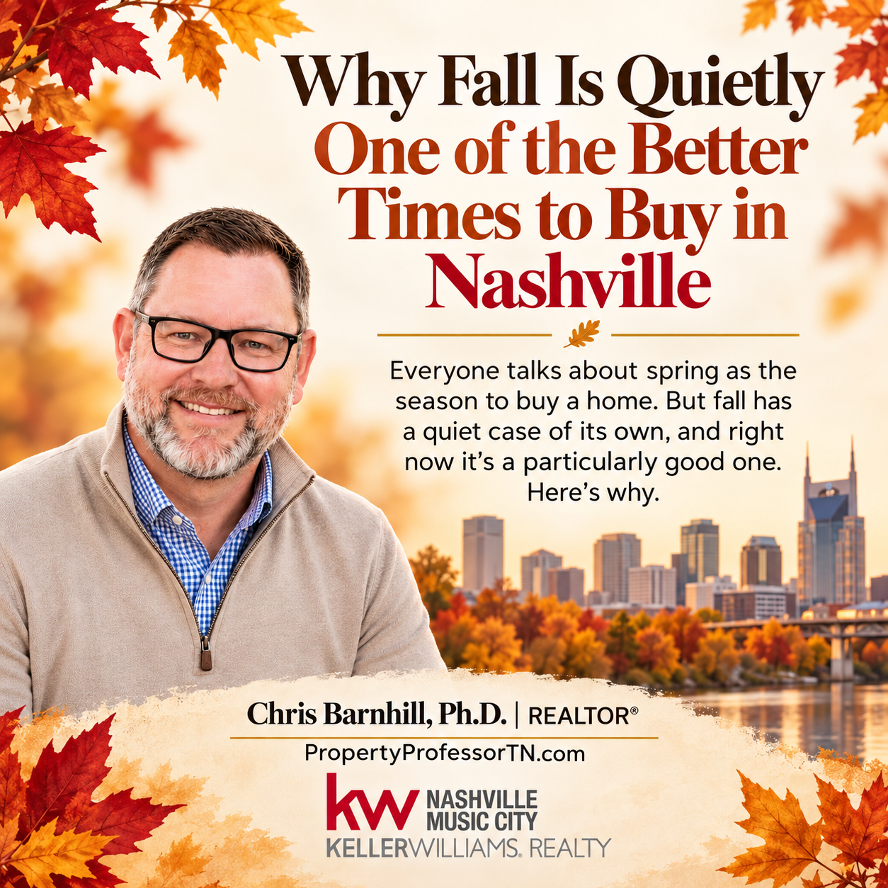Why Fall is a Good Time to Buy in Nashville