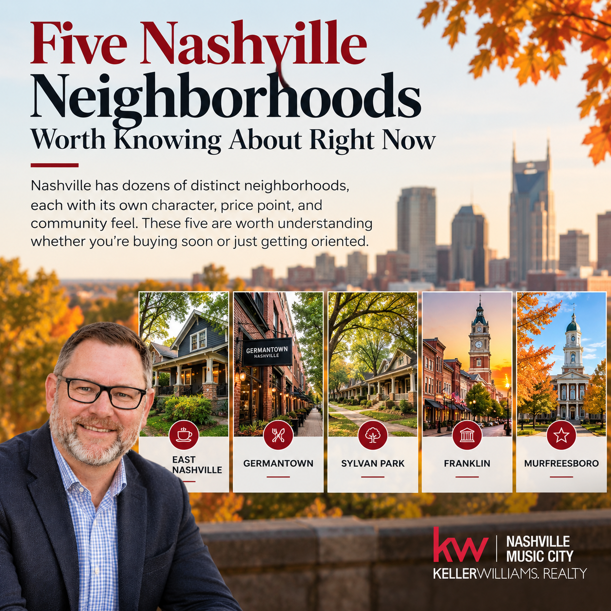 Five Nashville Neighborhoods to Know