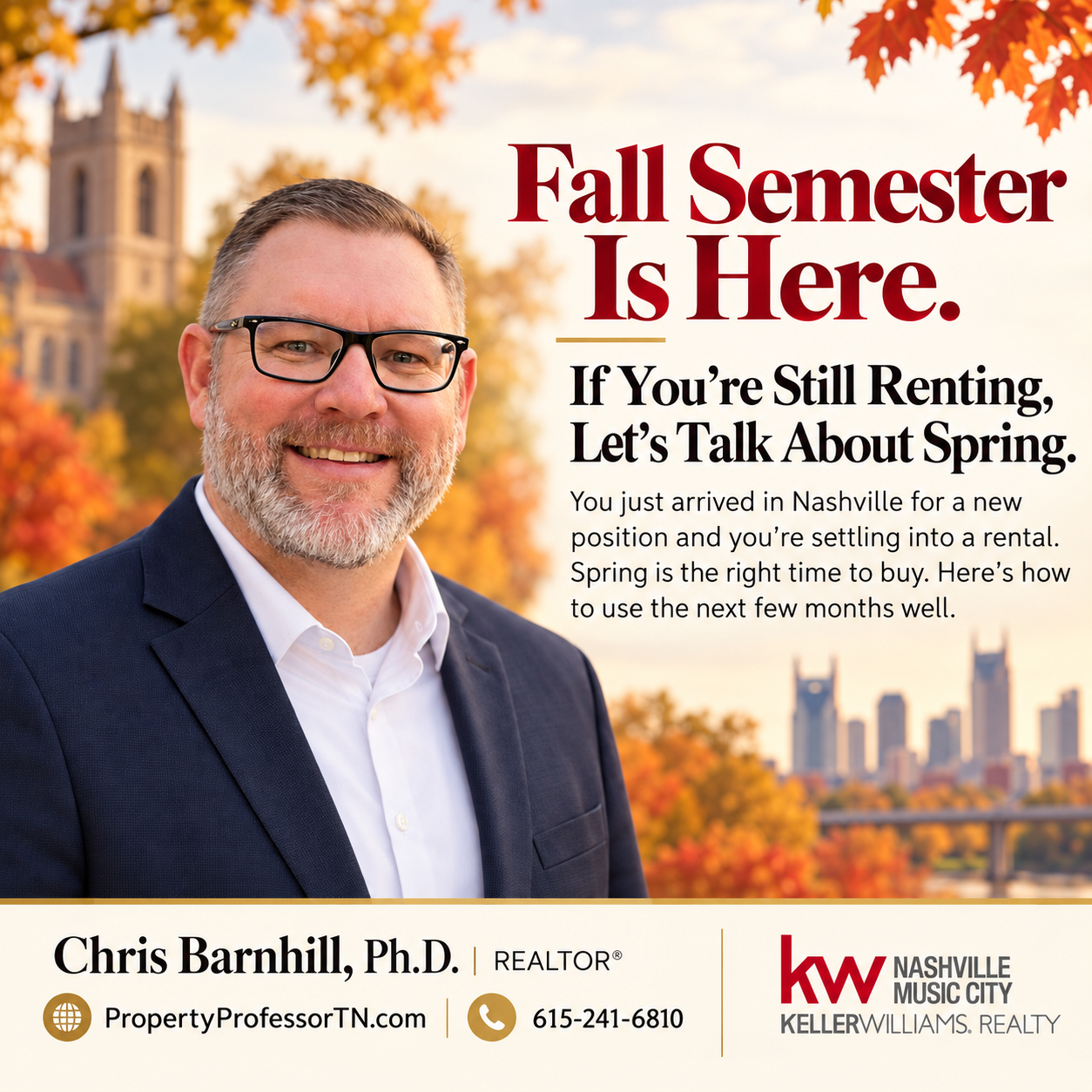 Prepare in the Fall to Buy in the Spring