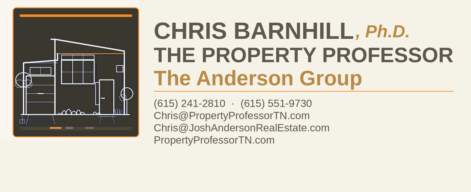 Chris Barnhill - The Property Professor
