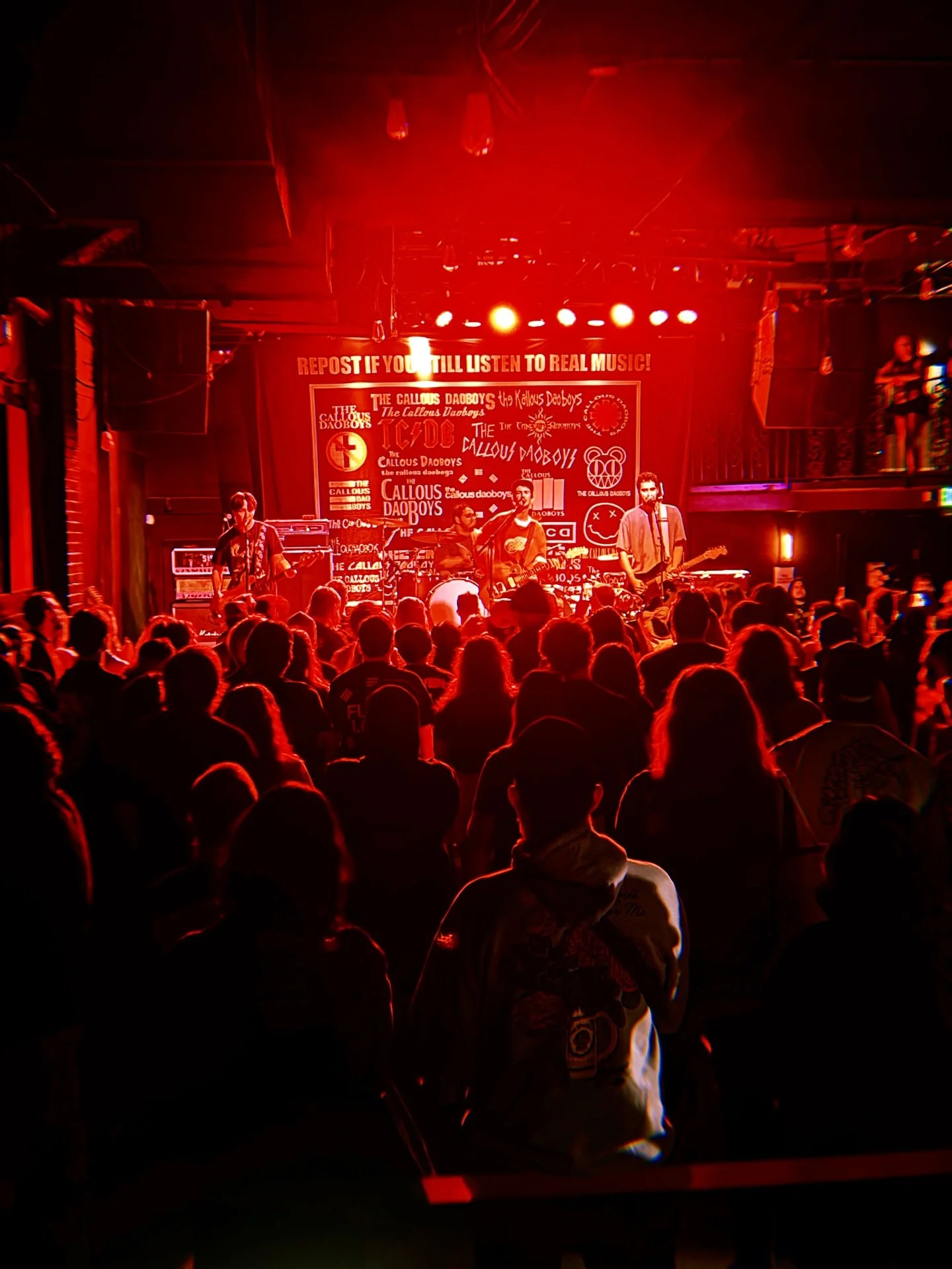 Did cool stuff in October.

1. FOH for @stayherega.
2. Monitors for @byopband.
3. FOH for @trstonline.
4. Monitors for @jackandjack.
5. Monitors for @moderncolorband.
6. FOH for @hunnytheband.
7. Monitors for @thebackfires.
8. Did some install work a