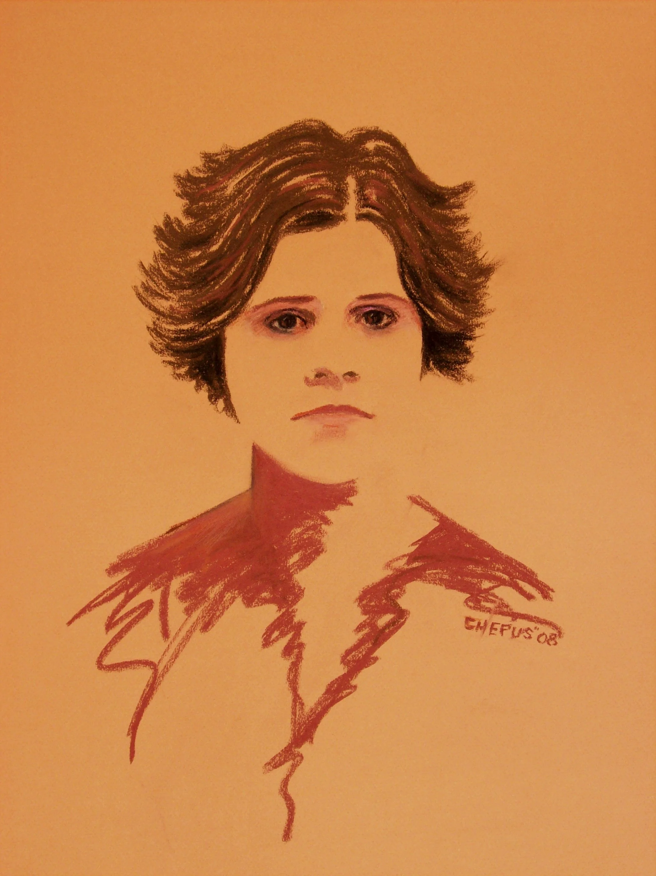 Lisa Och pastel 24x18 $450