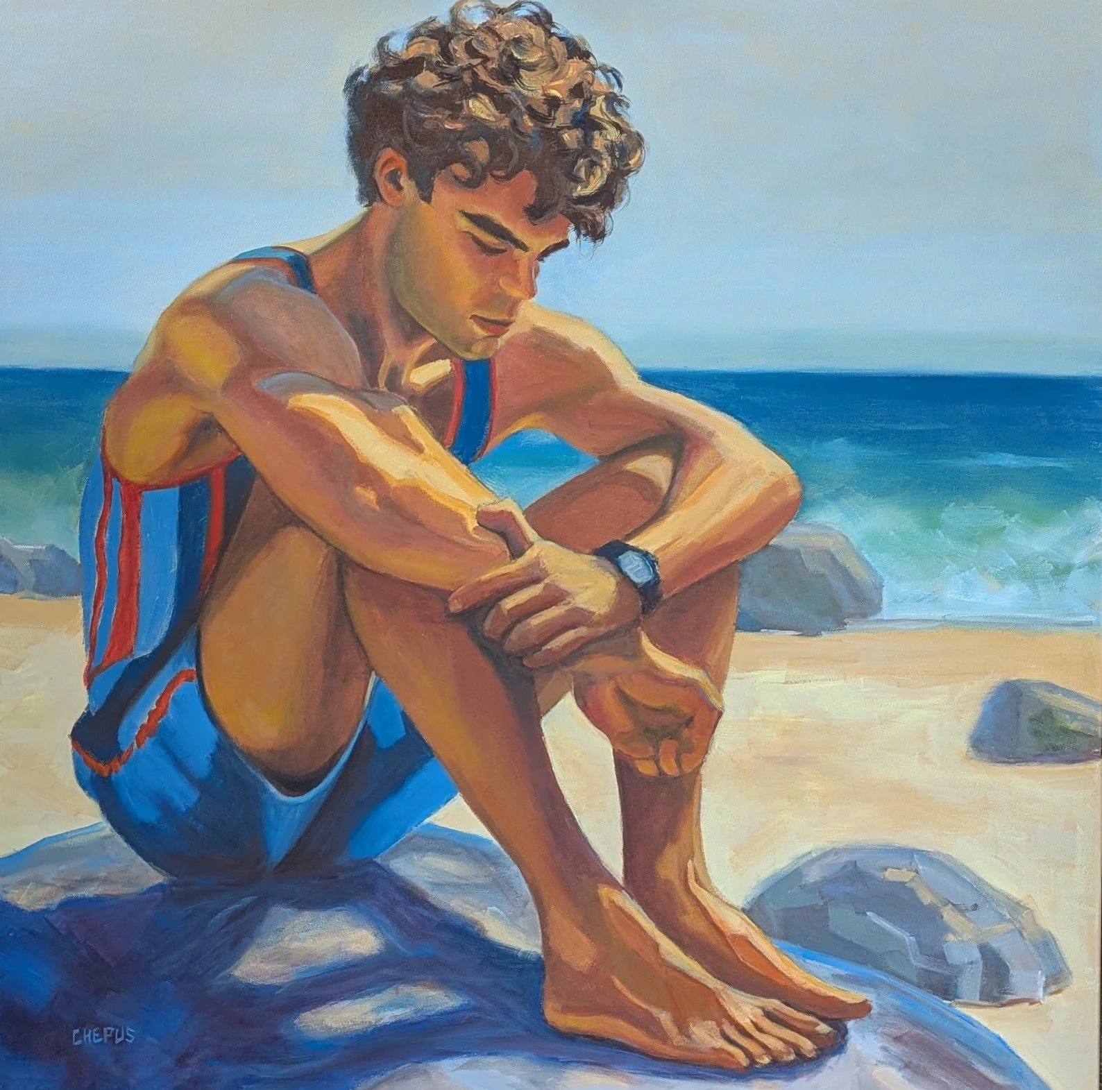 Thoughts of Tomorrows oil 36x36 $6000