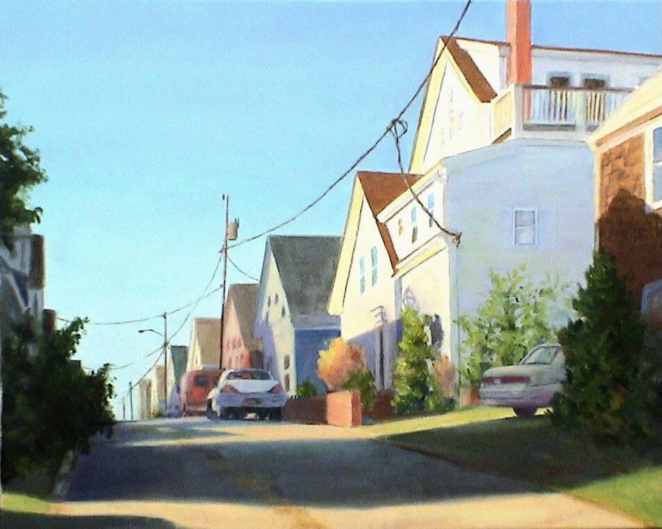 Conan Street oil 16x20 Sold