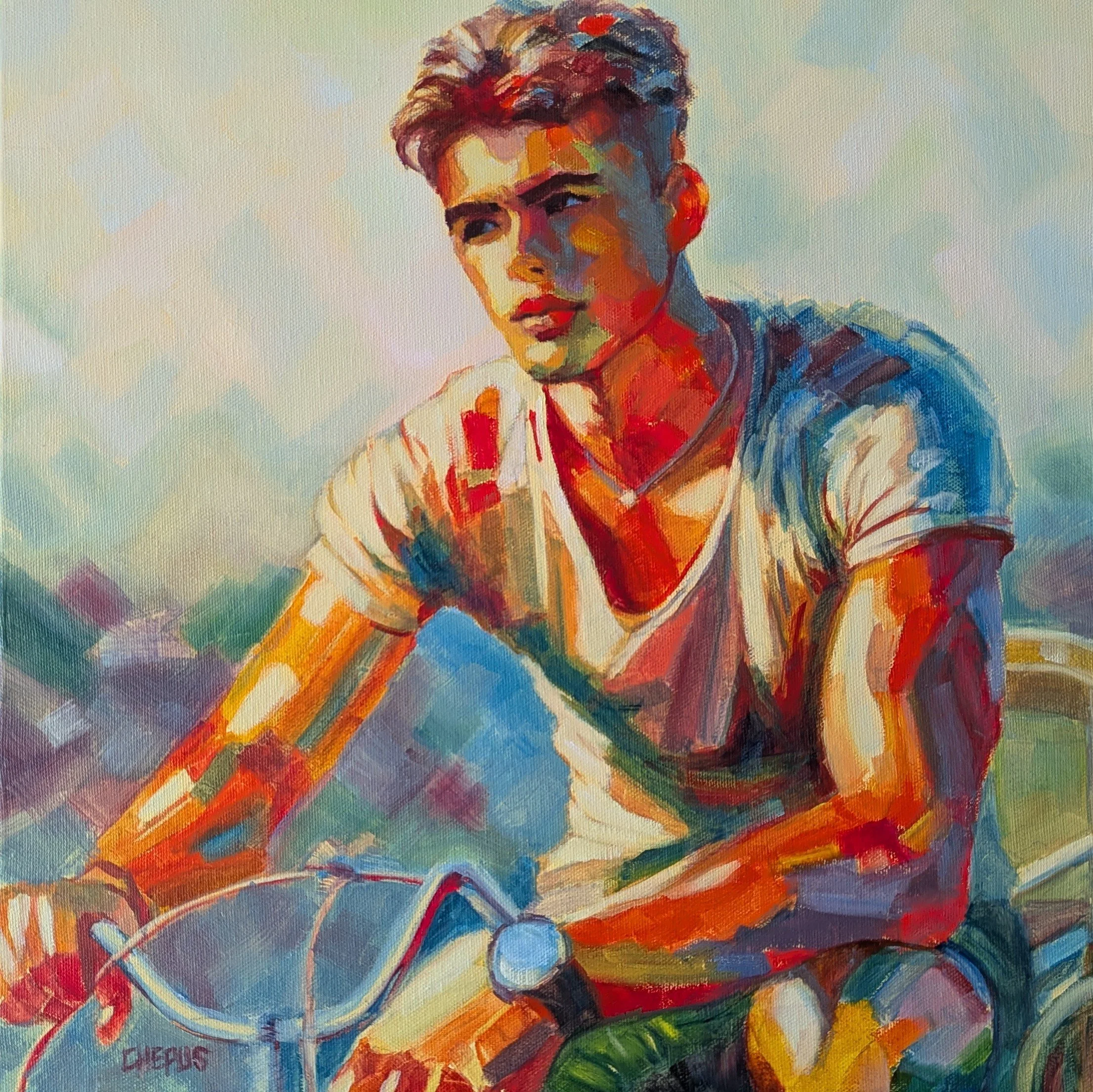 Spectrum Ride oil 16x16 $1600 at Shor