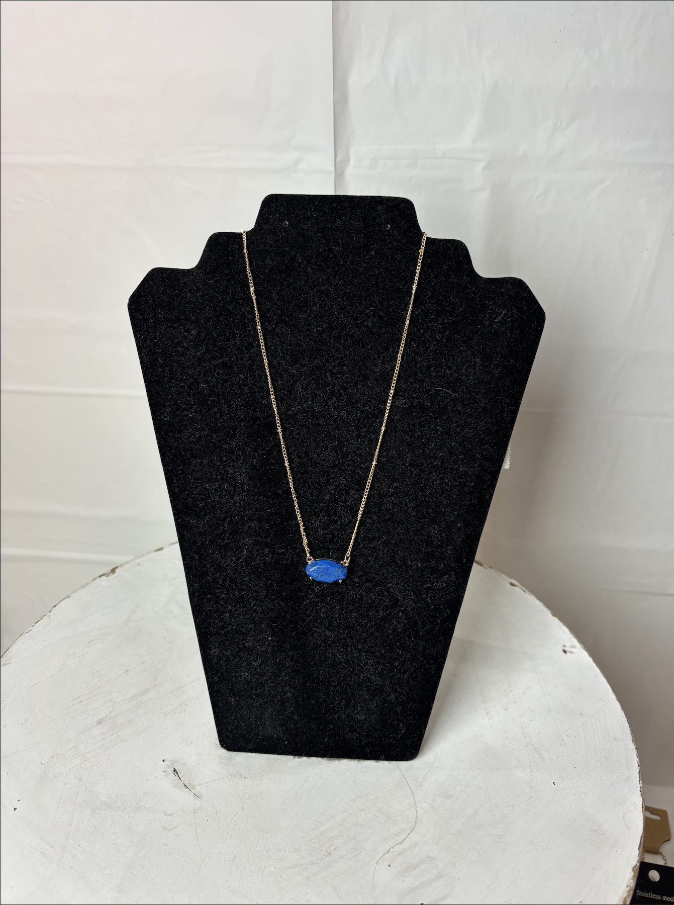 Blue Pendant Necklace