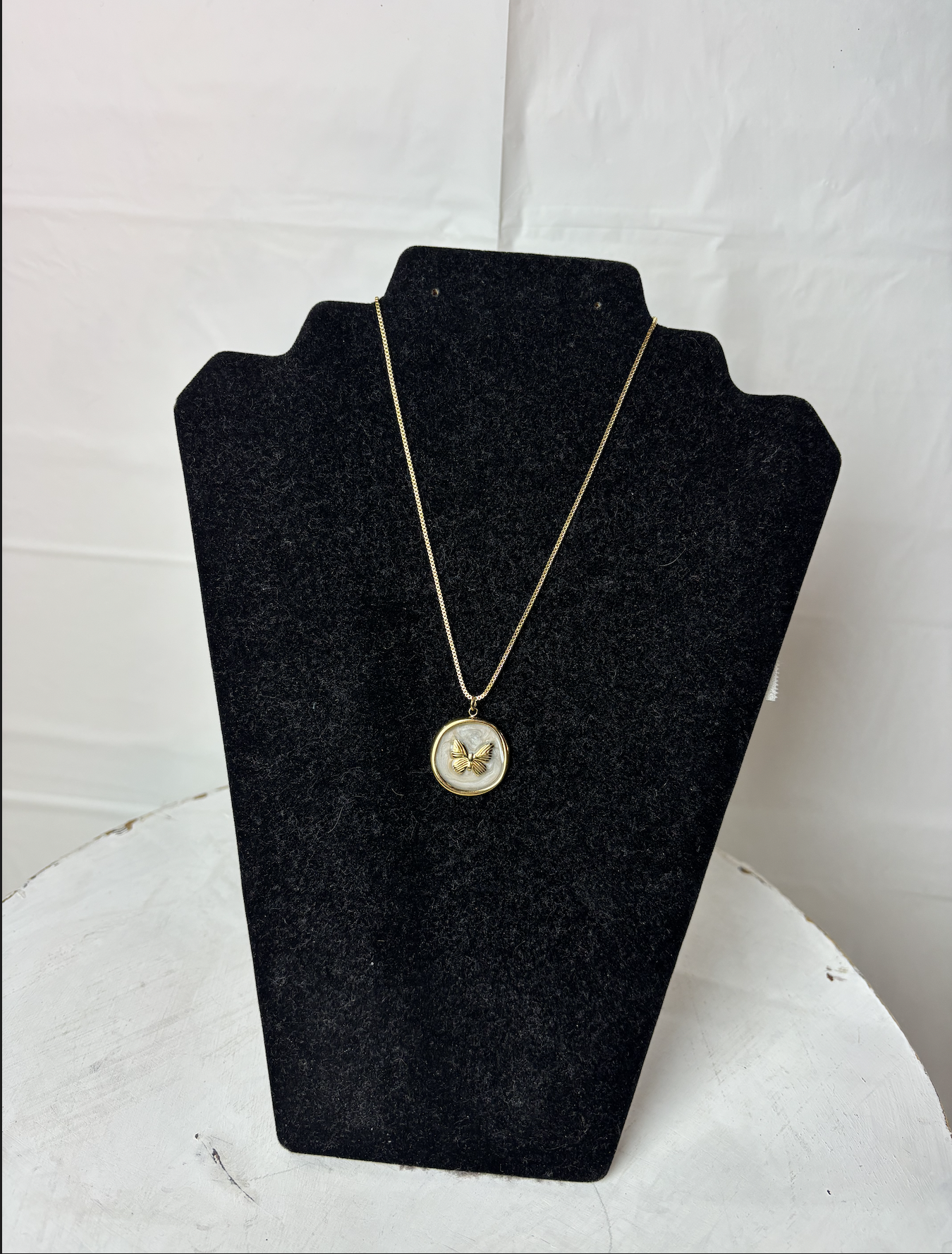 Butterfly Pendant Necklace