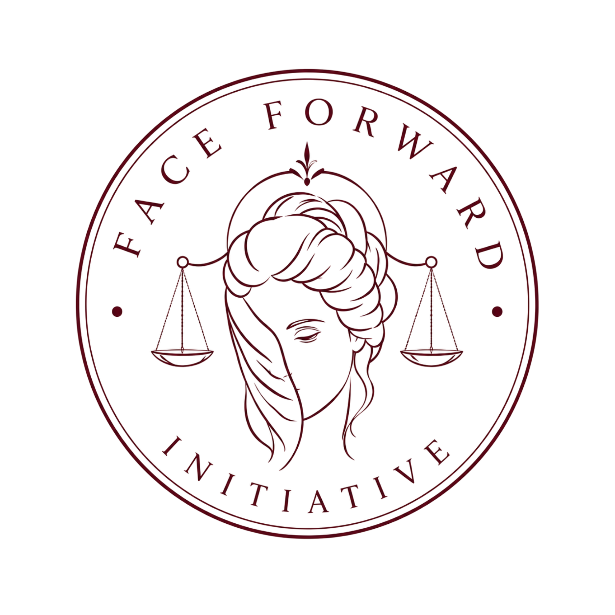 A circular logo with scales of justice, a gavel, and certified for a state license, with the words "Legal" and "State" visible.