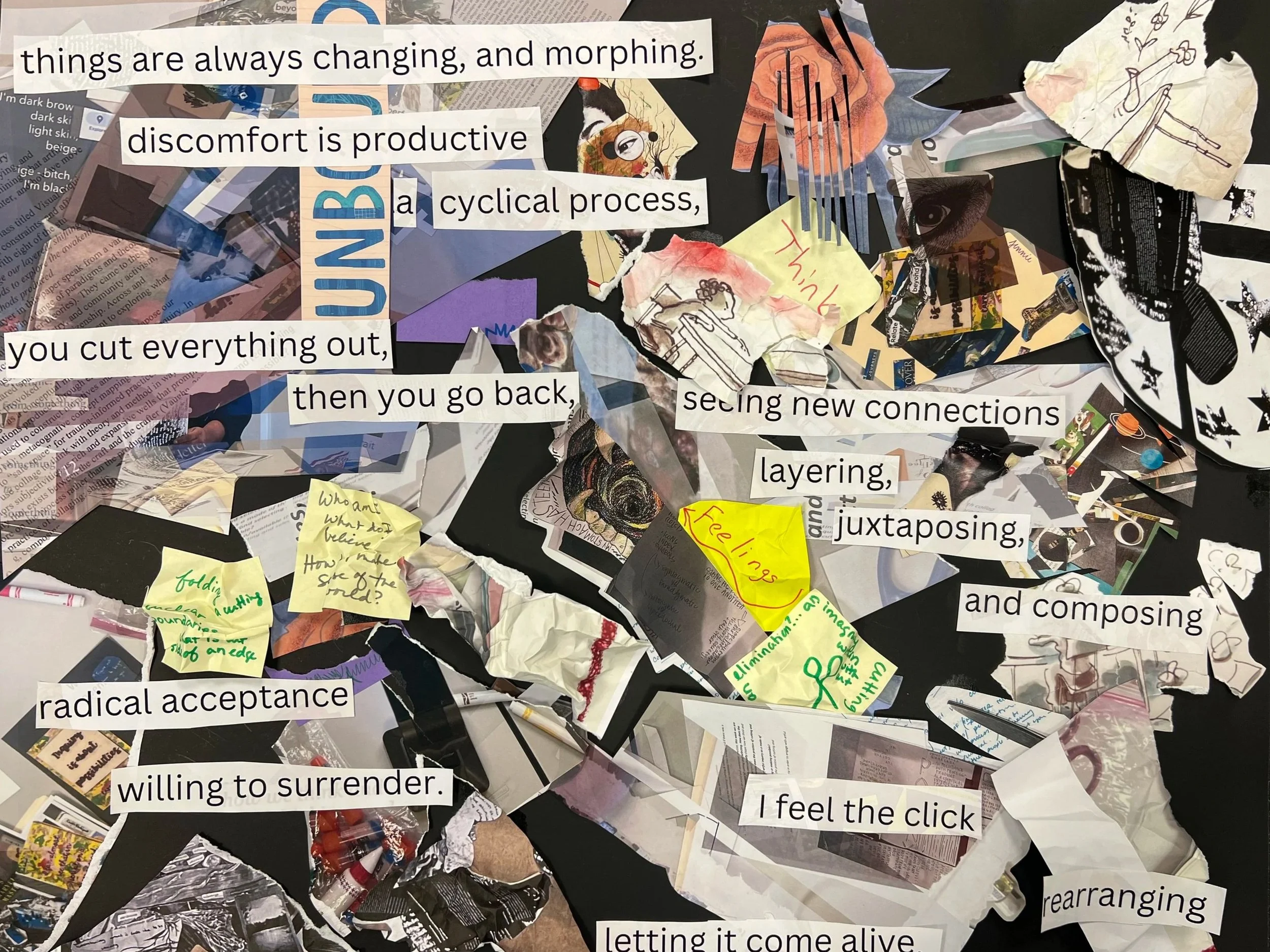 Collaging Awakening and Resistance, 2025