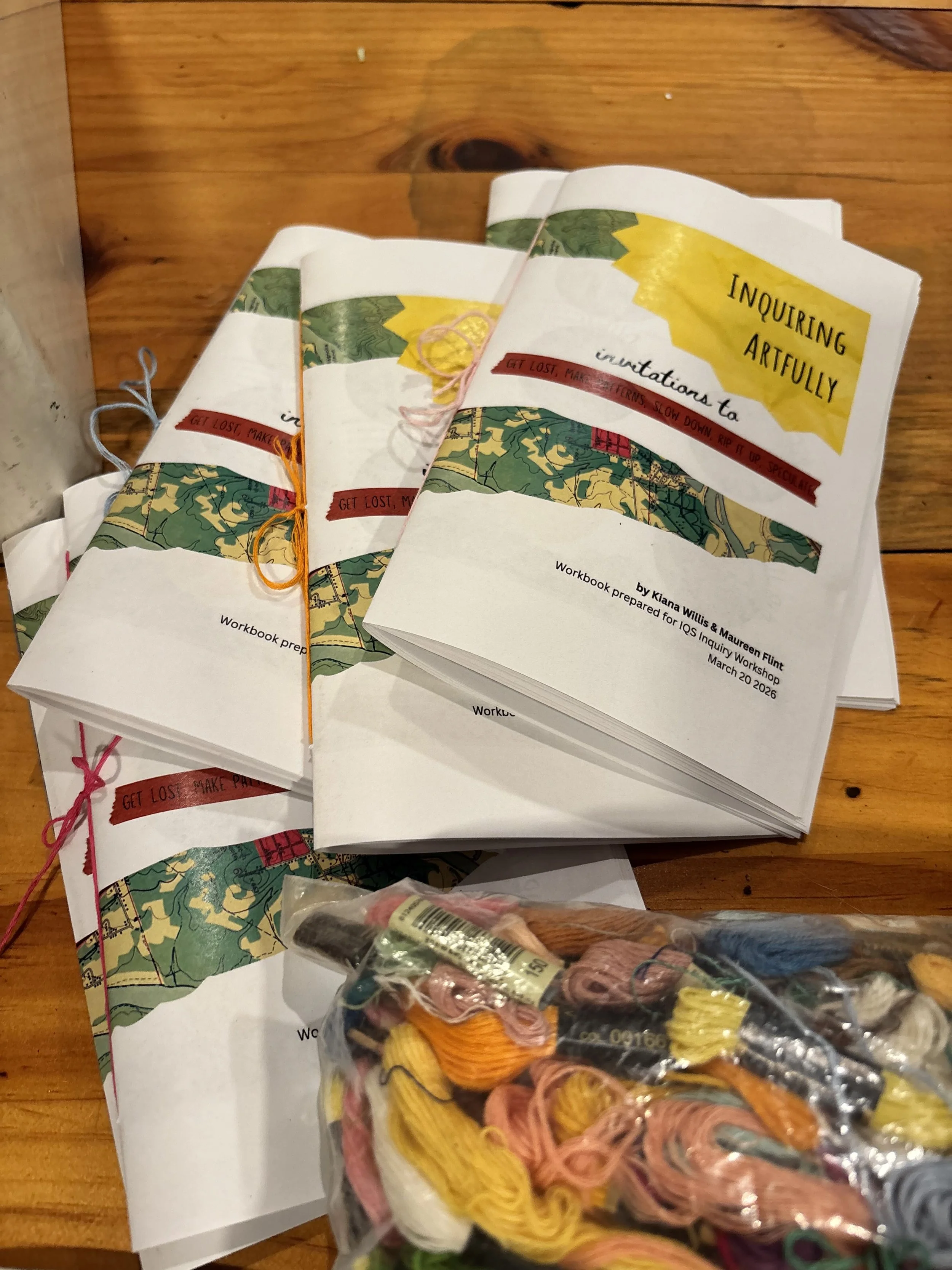 Inquiring Artfully Workbook (2026) 