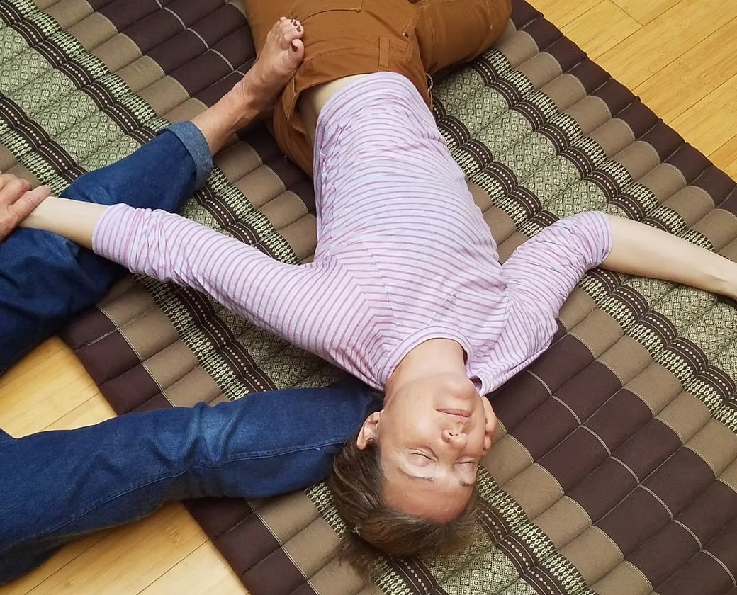 Thai Yoga Using Your Feet