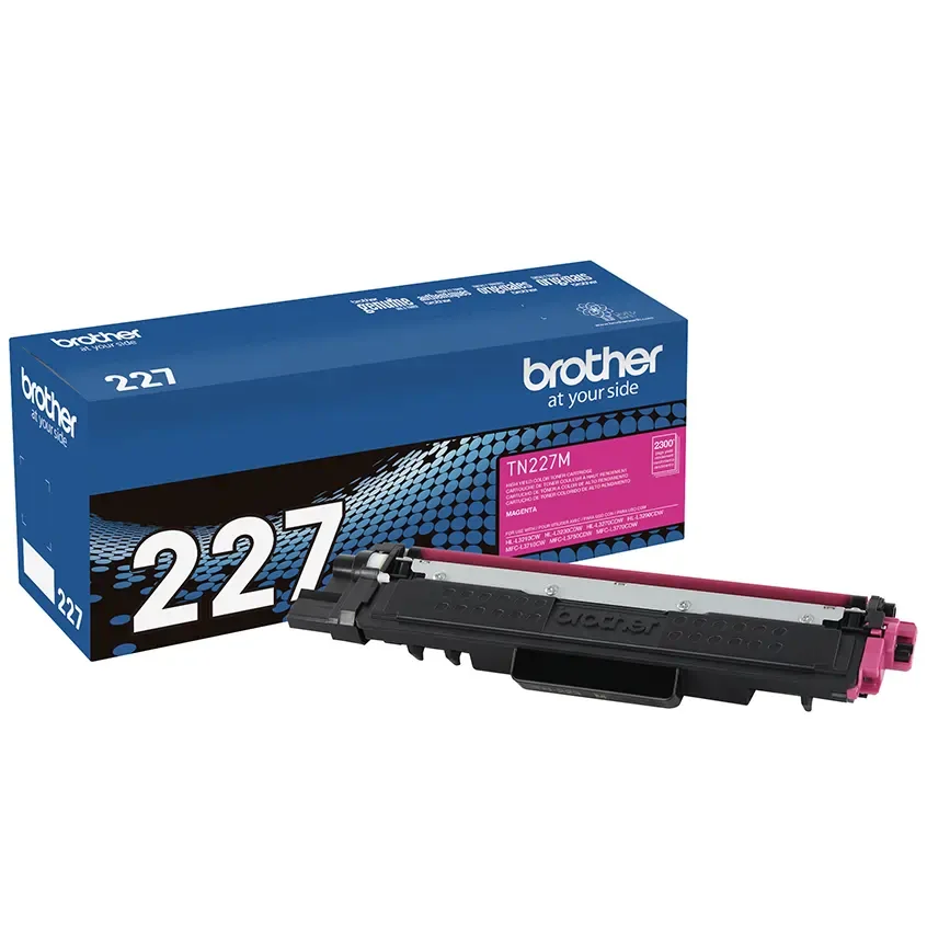 TN-227C Brother Genuine High Yield Cyan Toner Cartridge.