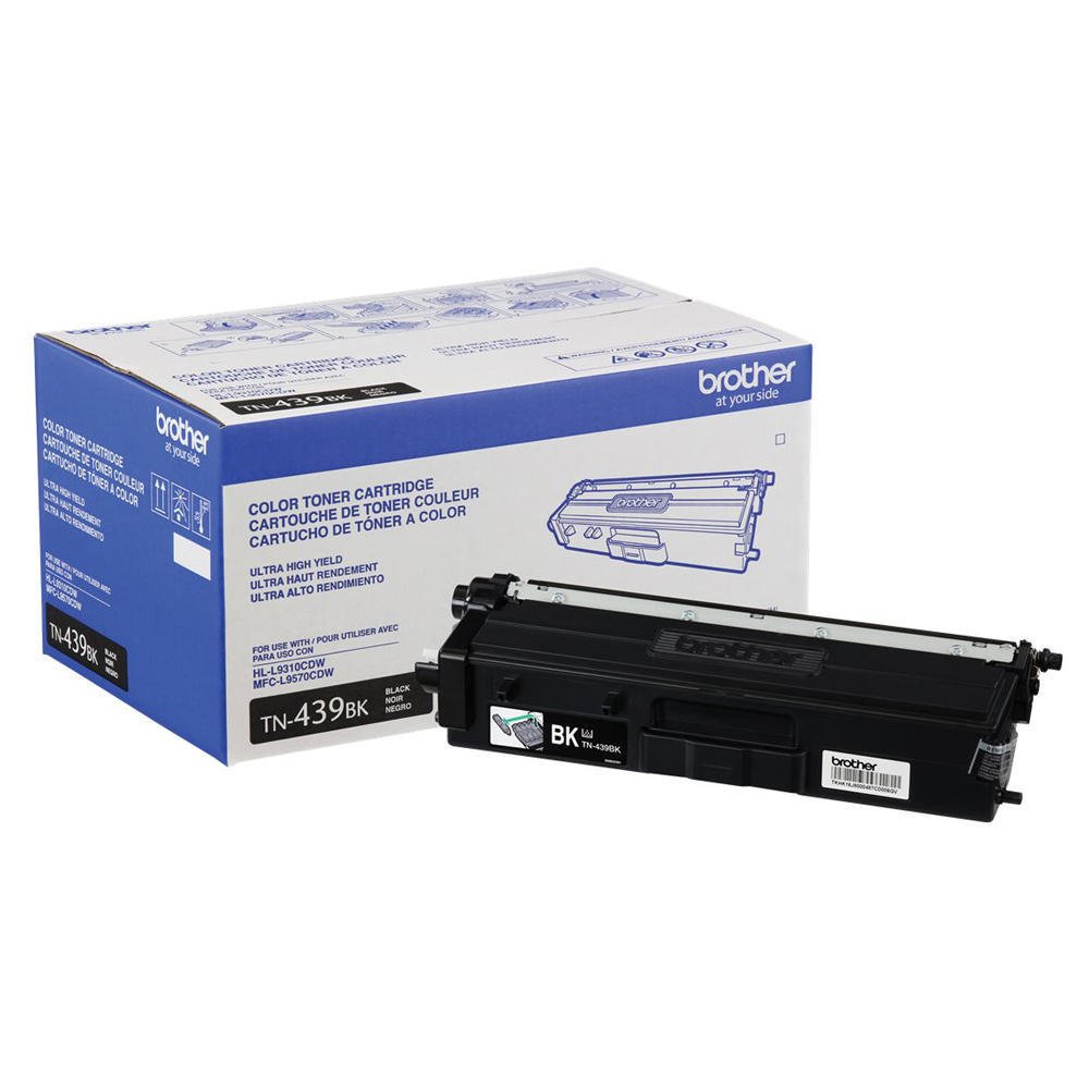 TN439BK Brother Genuine Ultra High-yield Black Toner Cartridge