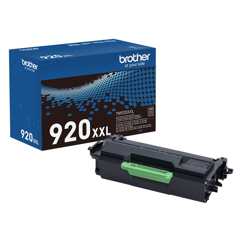 TN920XXL Brother Genuine Super High Yield Black Toner Cartridge.