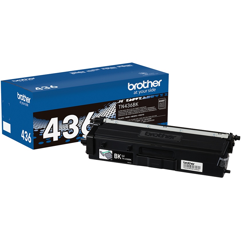 TN436BK Brother Genuine Super High-yield Black Toner Cartridge