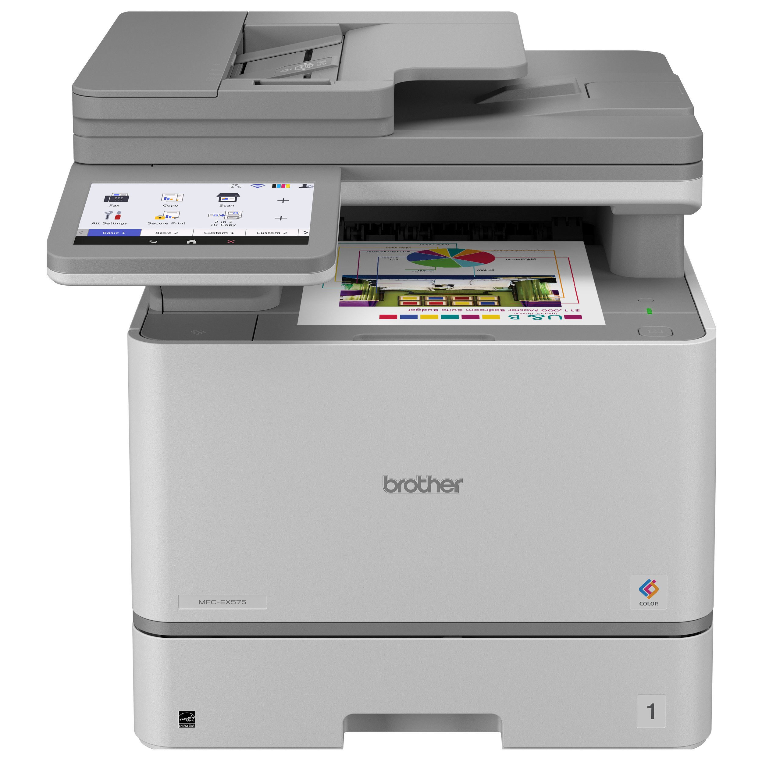 MFC-EX575 Brother Business Color Laser All-in-One Printer with Duplex Print, Scan, Copy