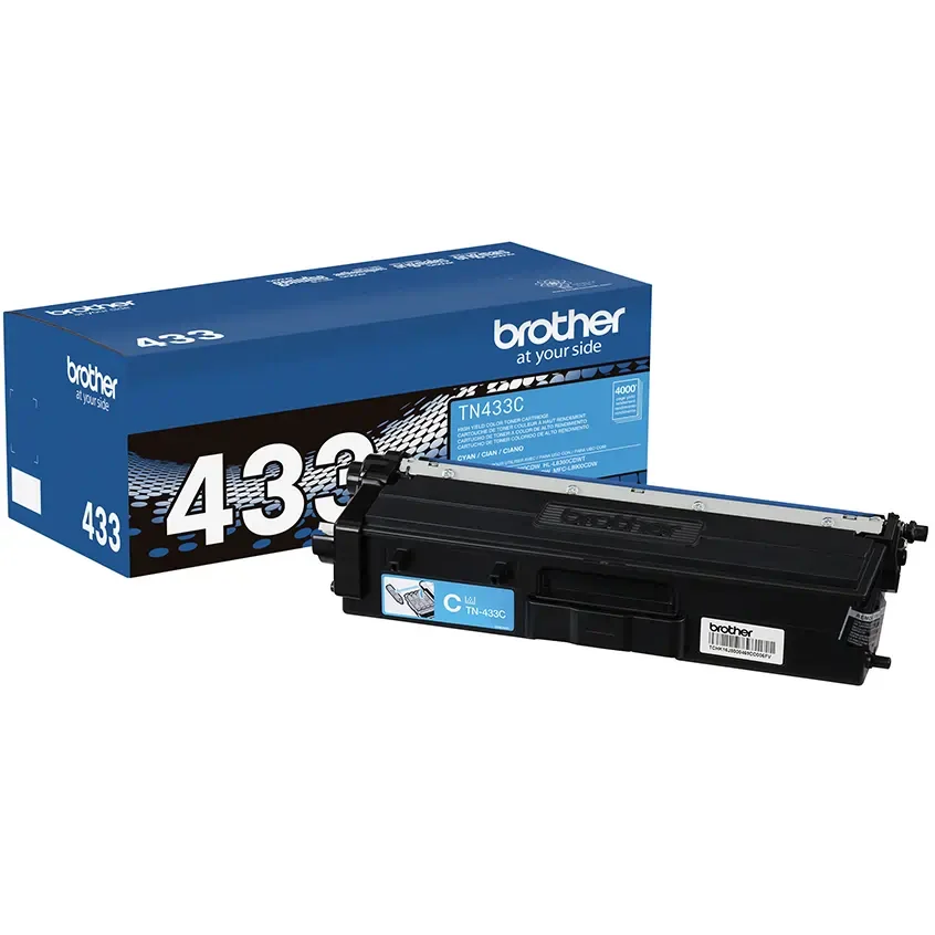 TN433C Brother Genuine High-yield Cyan Toner Cartridge
