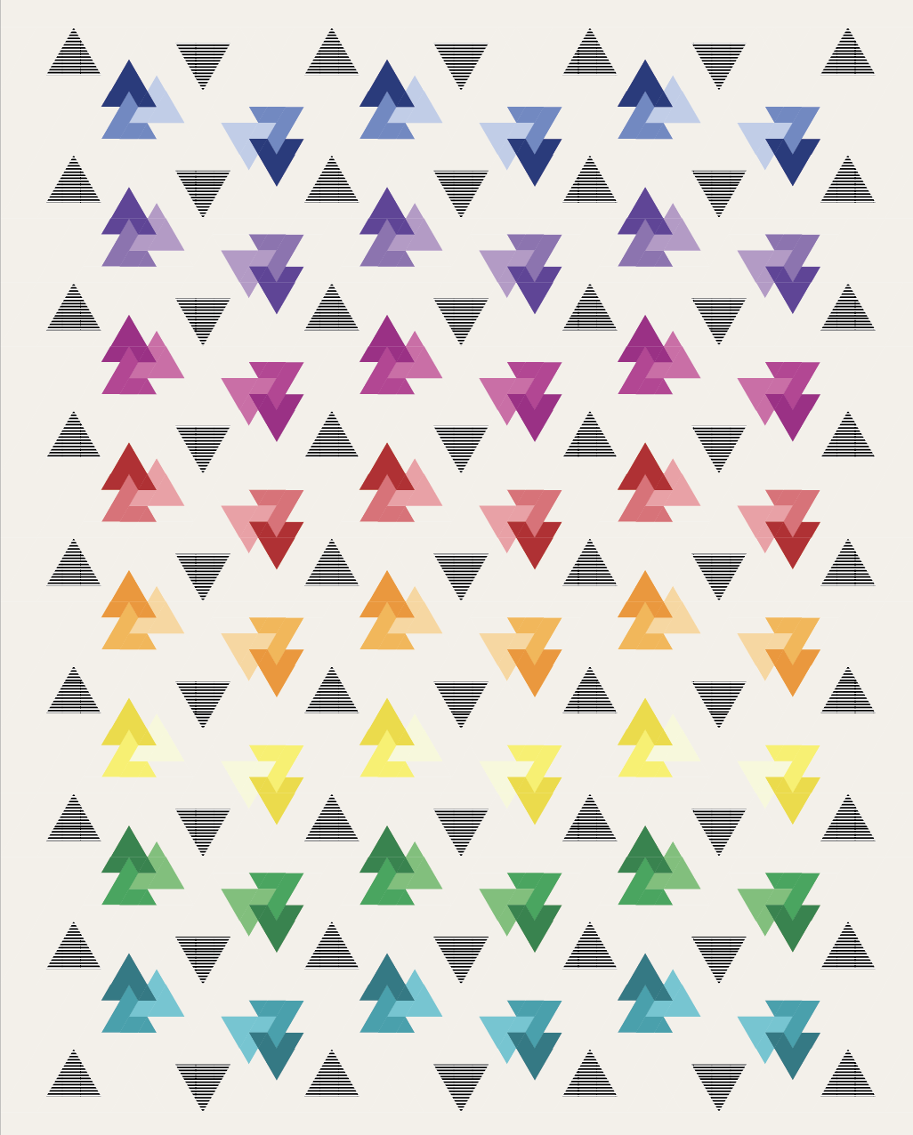 Vector Field Quilt Pattern (PDF)