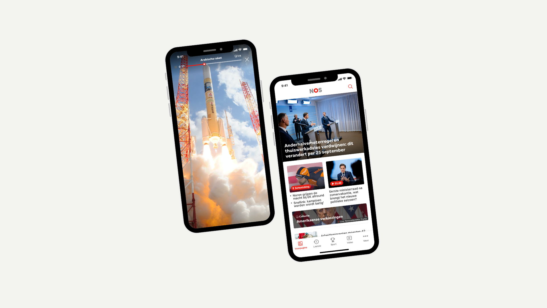 NOS app redesign | mobile UX design by Laura Legué
