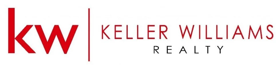 Keller Williams Realty logo with red 'KW' initials and red and black text.