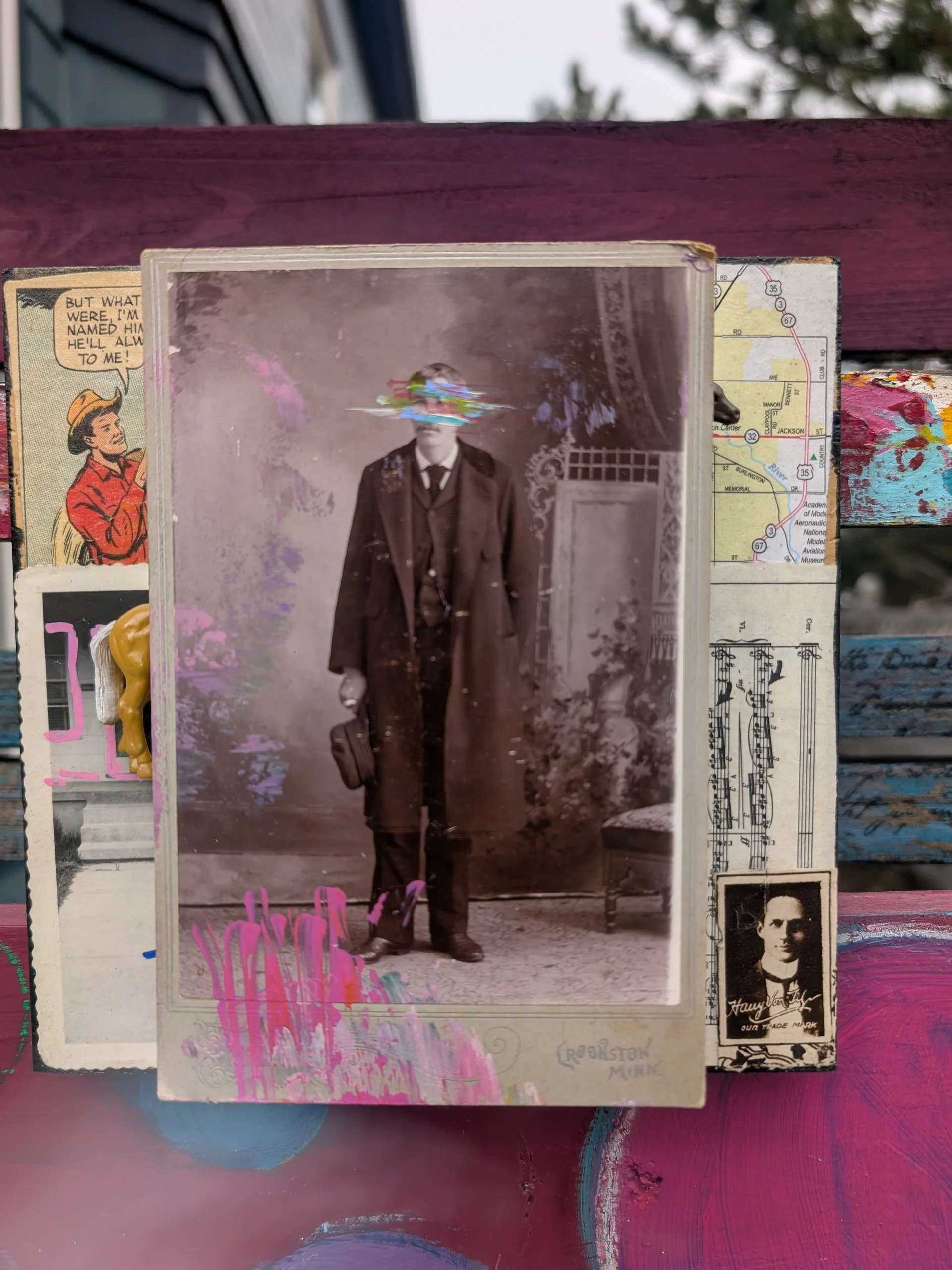 The Gentleman's Reverie" - A Portrait Without a Face