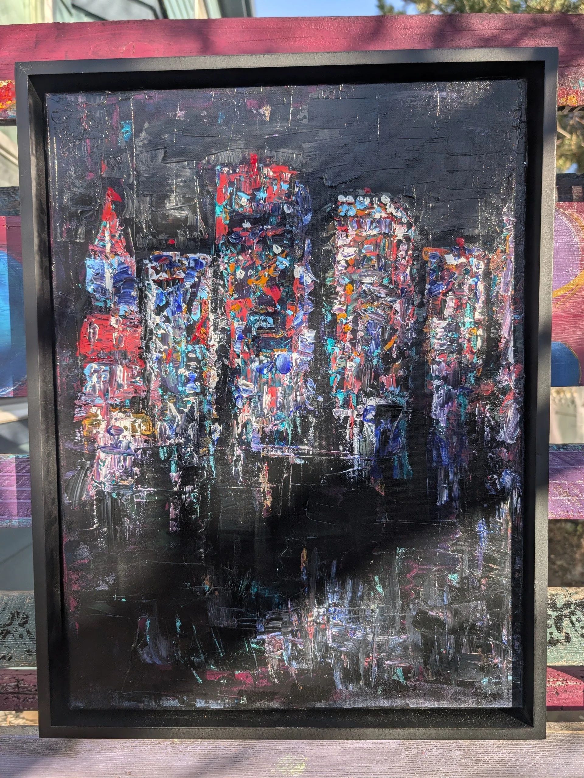 Skyline Reflections - Where City Meets Water at Twilight