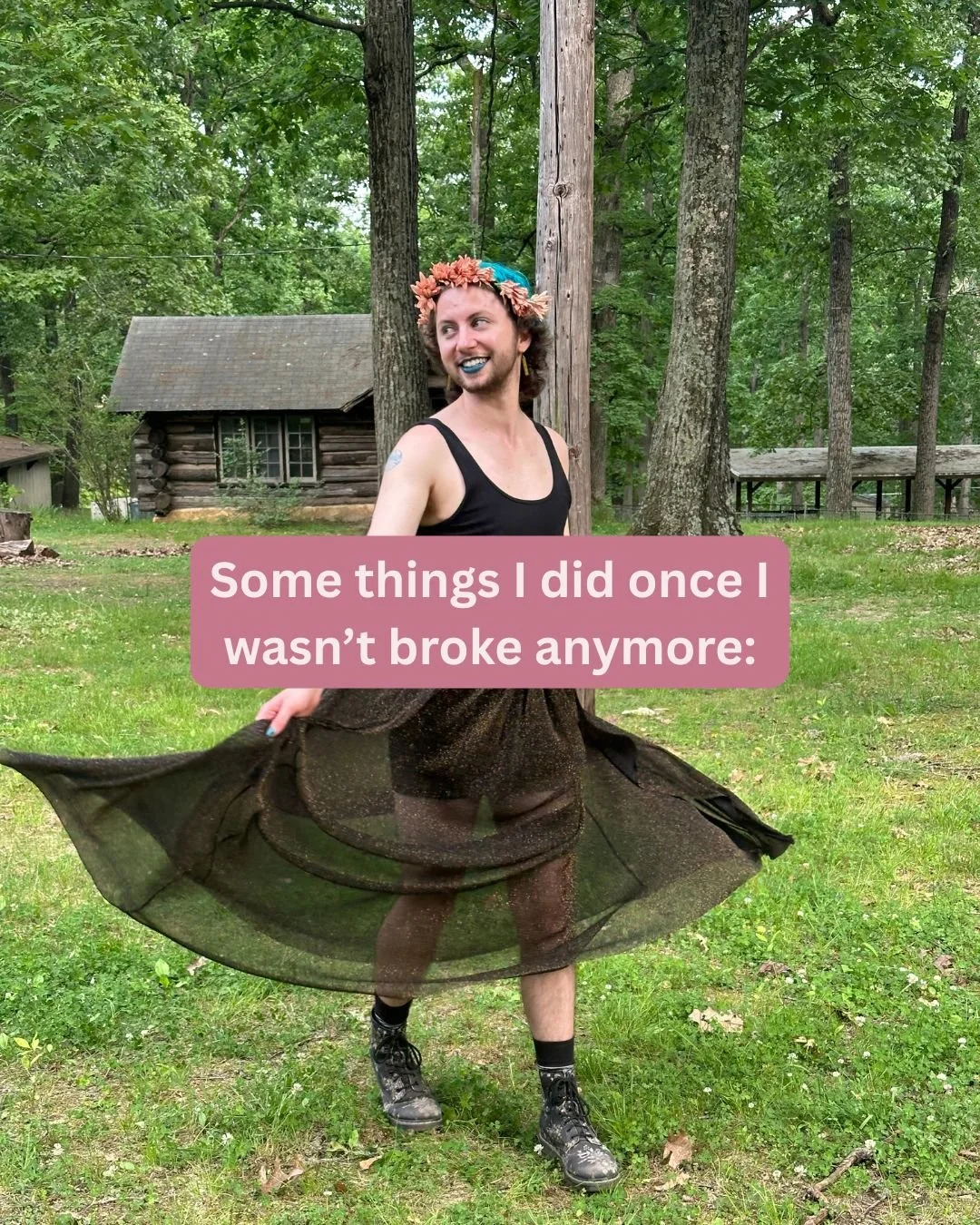 Once I wasn’t broke anymore